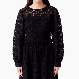 Endless Rose Floral Lace Long Sleeve Top